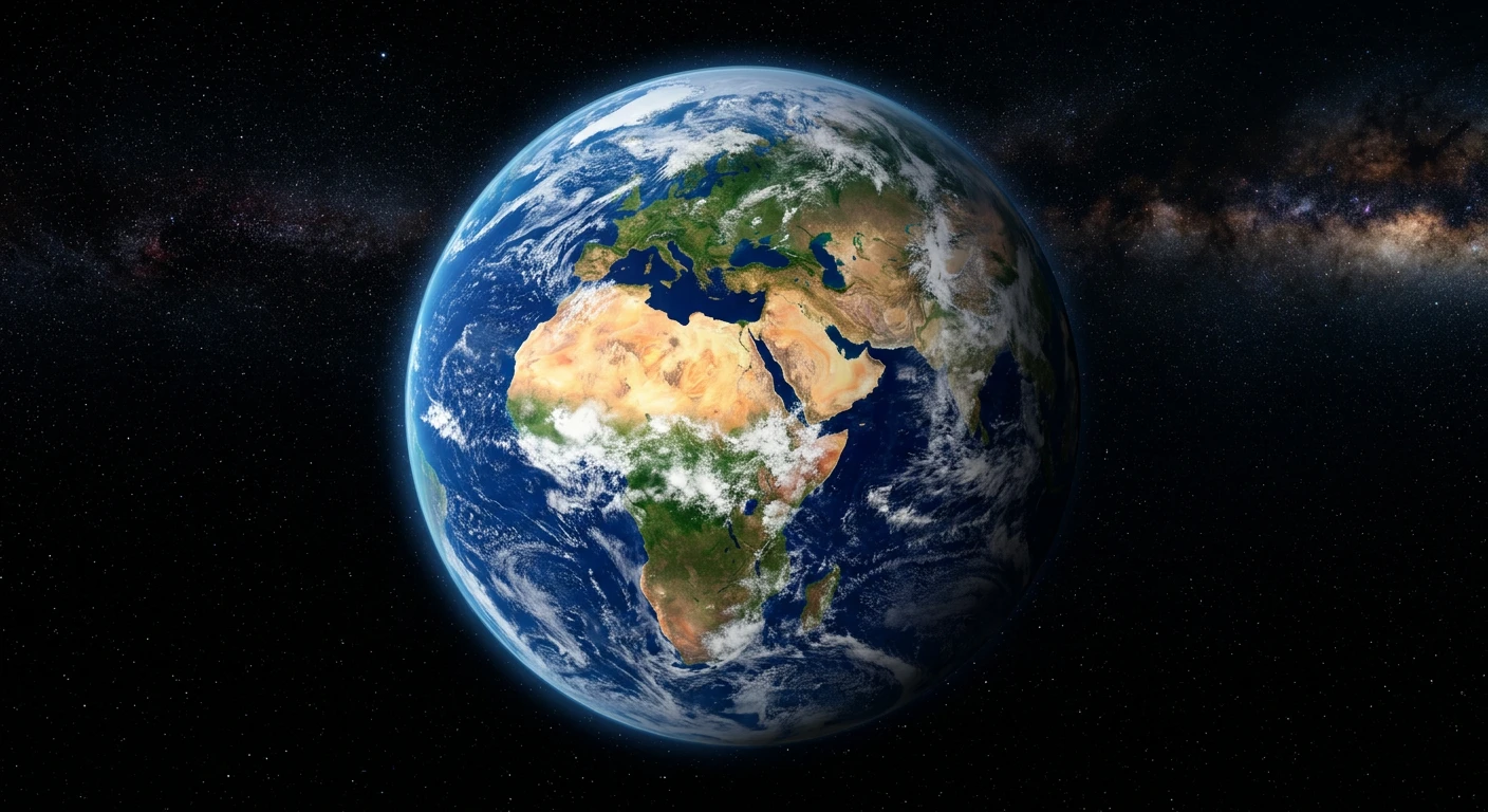 La Terra vista dallo spazio